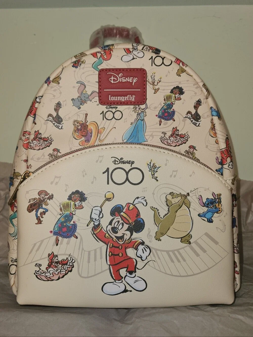 Loungefly Disney 100 Mickey Mouse & Band Mini Backpack